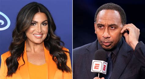 molly qerim and stephen a smith relationship|Stephen A. Smith gets honest about rumors of dating。